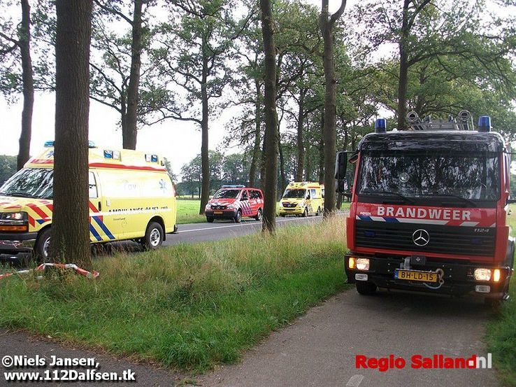 Bestuurder overleden na ongeval in Dalfsen (update) - Foto: Niels Jansen