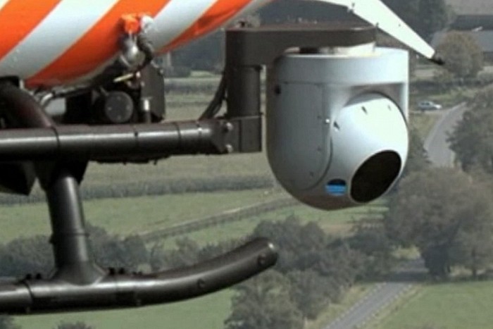 Politieheli ingezet bij aanhouding in maïsveld bij Dalfsen - Foto: Unit Luchtvaartpolitie