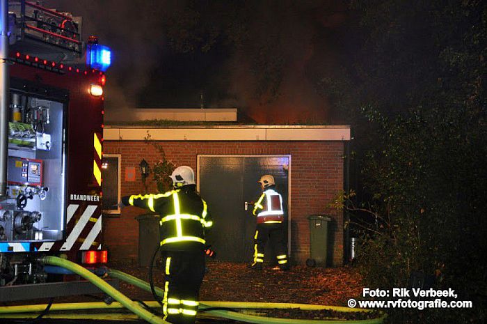 Grote brand bij restaurant Dalmshoeve in Dalmsholte - Foto: Rik Verbeek