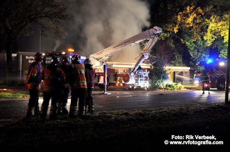 Grote brand bij restaurant Dalmshoeve in Dalmsholte - Foto: Rik Verbeek