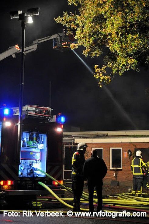 Grote brand bij restaurant Dalmshoeve in Dalmsholte - Foto: Rik Verbeek