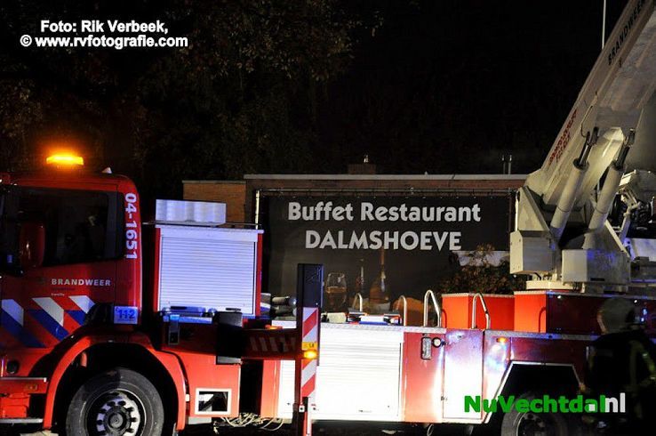 Grote brand bij restaurant Dalmshoeve in Dalmsholte - Foto: Rik Verbeek