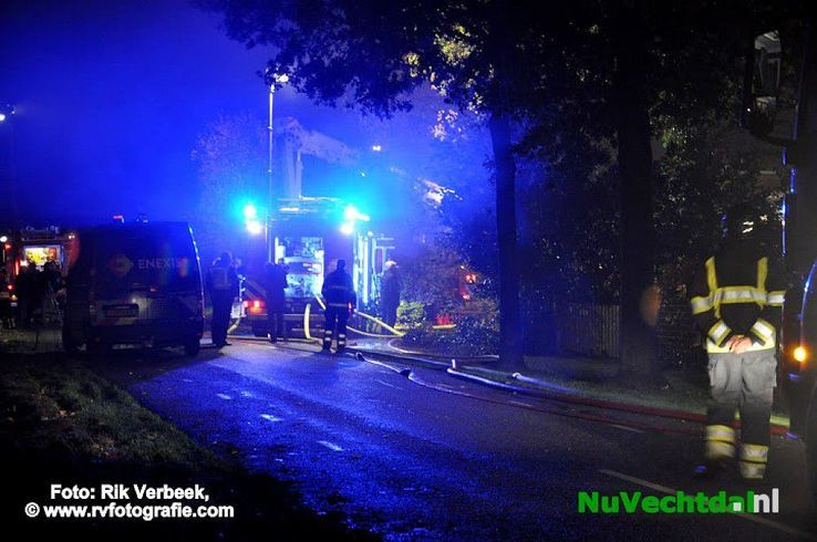 Grote brand bij restaurant Dalmshoeve in Dalmsholte - Foto: Rik Verbeek
