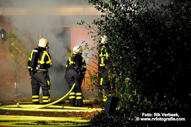 Grote brand bij restaurant Dalmshoeve in Dalmsholte - Foto: Rik Verbeek