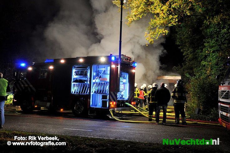 Grote brand bij restaurant Dalmshoeve in Dalmsholte - Foto: Rik Verbeek
