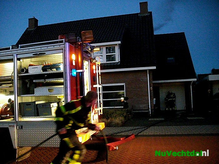 Woningbrand Wevermarke Dalfsen door cv-ketel - Foto: Niels Jansen