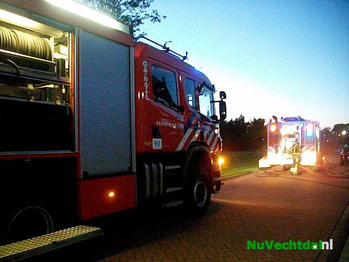 Woningbrand Wevermarke Dalfsen door cv-ketel - Foto: Niels Jansen