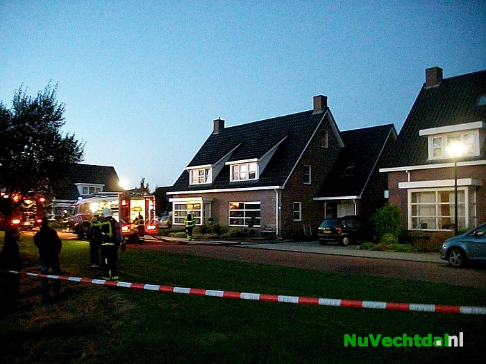 Woningbrand Wevermarke Dalfsen door cv-ketel - Foto: Niels Jansen