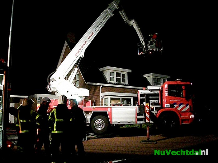 Woningbrand Wevermarke Dalfsen door cv-ketel - Foto: Niels Jansen