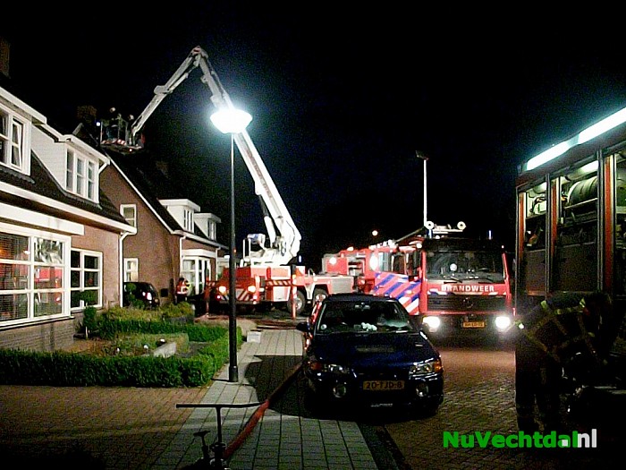 Woningbrand Wevermarke Dalfsen door cv-ketel - Foto: Niels Jansen