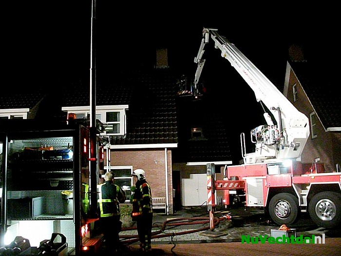 Woningbrand Wevermarke Dalfsen door cv-ketel - Foto: Niels Jansen