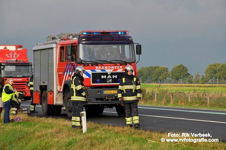 Autobrand N36 Stegeren blijkt mee te vallen - Foto: Rik Verbeek