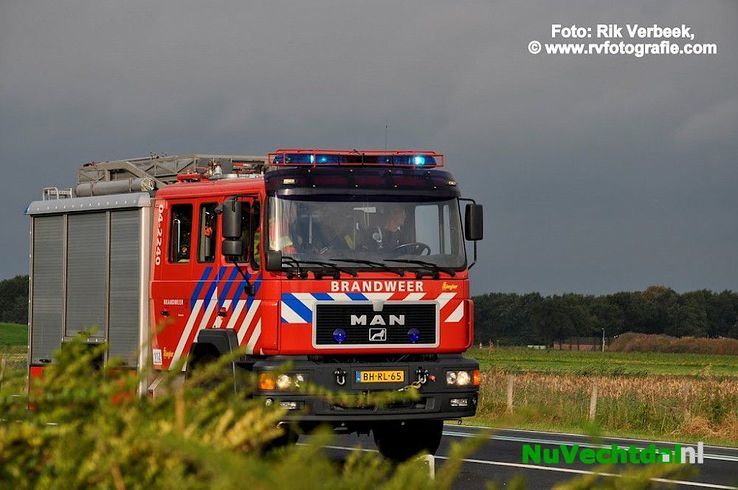 Autobrand N36 Stegeren blijkt mee te vallen - Foto: Rik Verbeek
