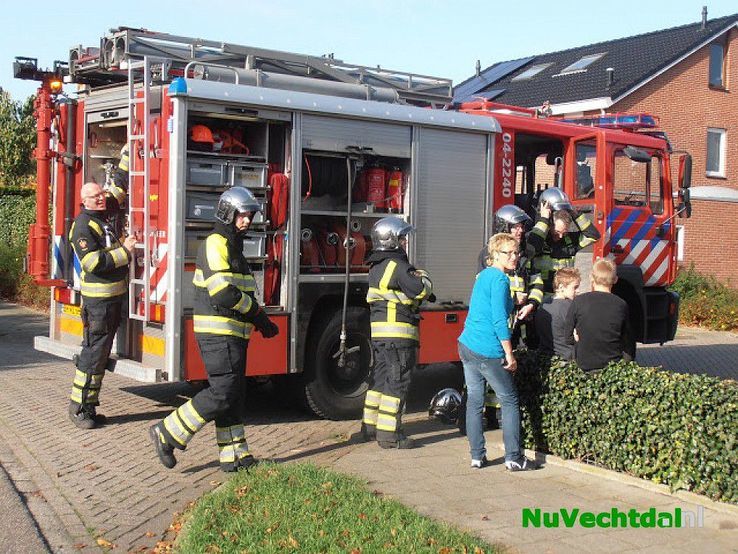 Schoorsteenbrand Putter Ommen snel gedoofd - Foto: Rik Verbeek