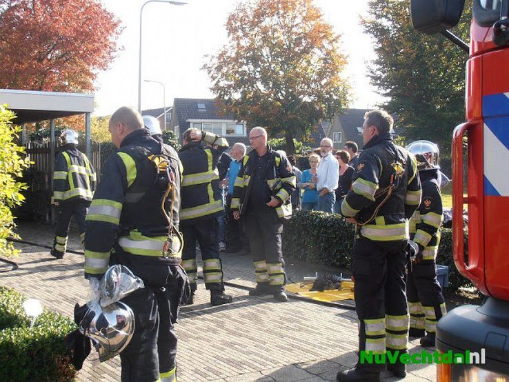 Schoorsteenbrand Putter Ommen snel gedoofd - Foto: Rik Verbeek
