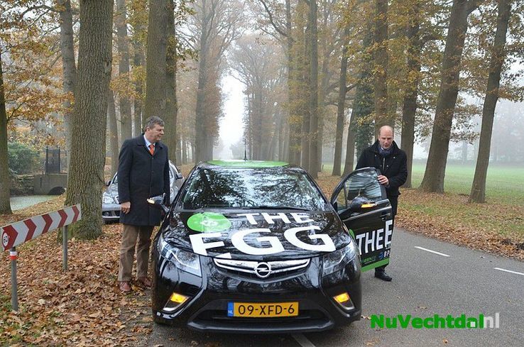Wereldprimeur zuinige auto nu al in Dalfsen - Foto: Johan Bokma