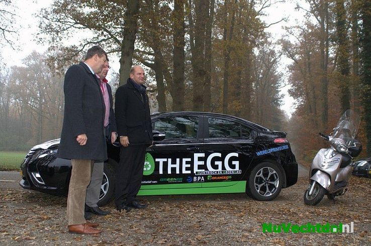 Wereldprimeur zuinige auto nu al in Dalfsen - Foto: Johan Bokma