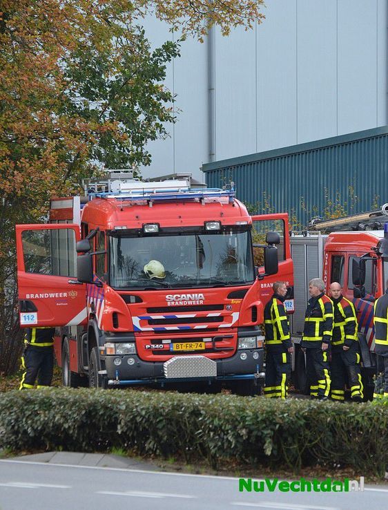 Beelden grote brandweeroefening 3 november Dalfsen - Foto: Johan Bokma
