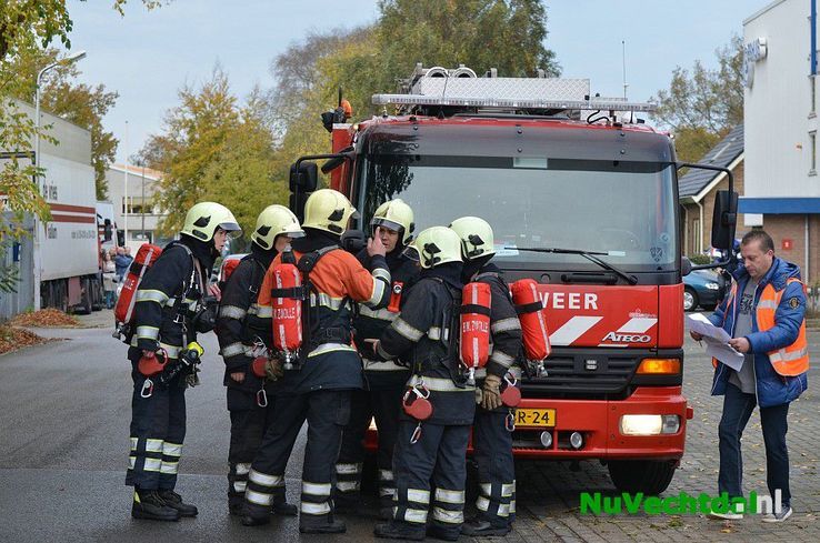 Beelden grote brandweeroefening 3 november Dalfsen - Foto: Johan Bokma