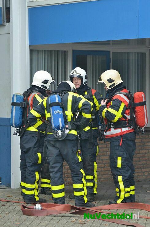 Beelden grote brandweeroefening 3 november Dalfsen - Foto: Johan Bokma