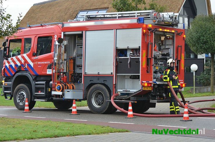 Beelden grote brandweeroefening 3 november Dalfsen - Foto: Johan Bokma