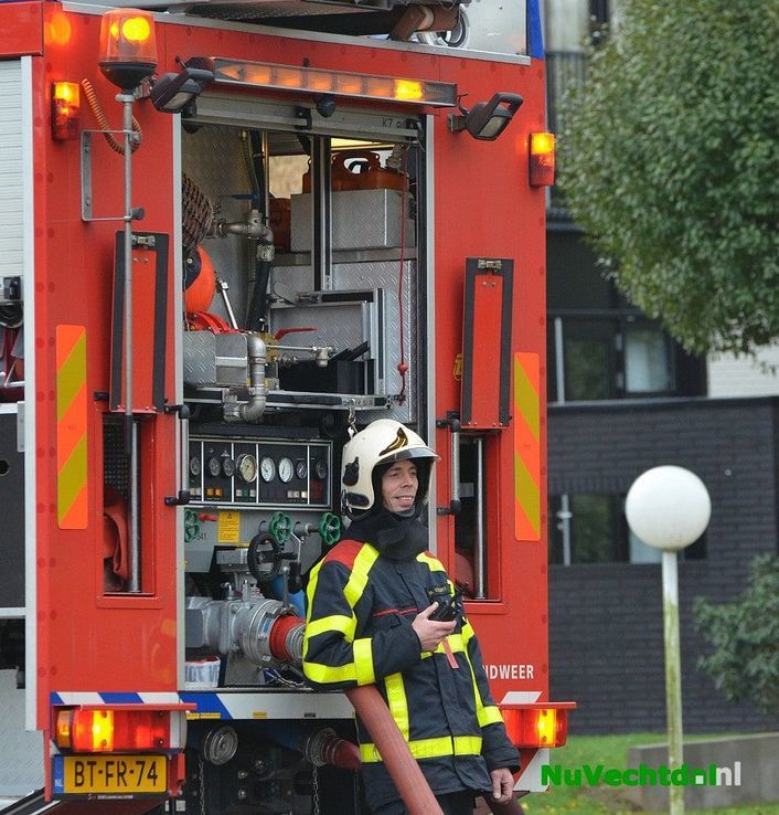 Beelden grote brandweeroefening 3 november Dalfsen - Foto: Johan Bokma
