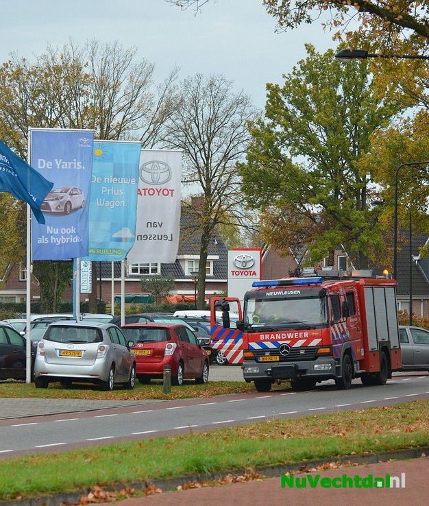 Beelden grote brandweeroefening 3 november Dalfsen - Foto: Johan Bokma