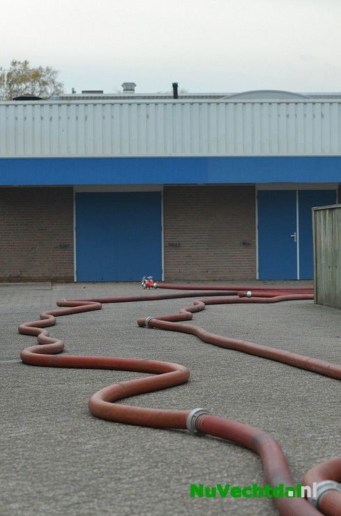 Beelden grote brandweeroefening 3 november Dalfsen - Foto: Johan Bokma