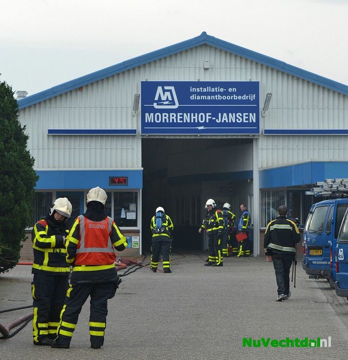 Beelden grote brandweeroefening 3 november Dalfsen - Foto: Johan Bokma