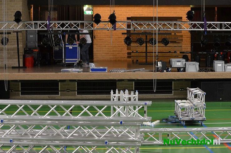 Voorbereidingen Vechtdal Blues & Rock (video) - Foto: Johan Bokma