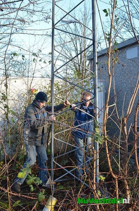 Mast Vechtdal FM verplaatst van Dalfsen naar Oudleusen - Foto: Johan Bokma