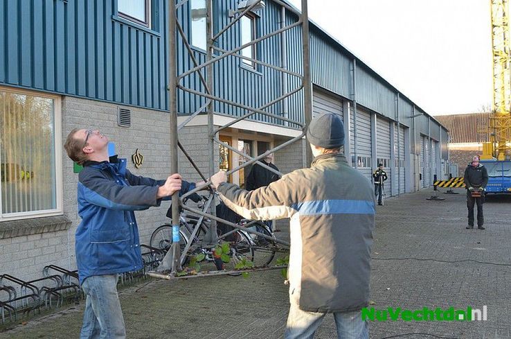 Mast Vechtdal FM verplaatst van Dalfsen naar Oudleusen - Foto: Johan Bokma