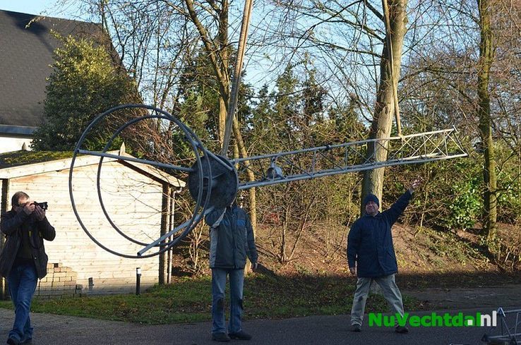 Mast Vechtdal FM verplaatst van Dalfsen naar Oudleusen - Foto: Johan Bokma