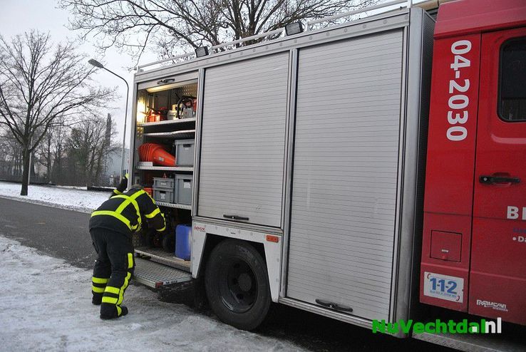 Brand in oven tijdig ontdekt bij Frijling Banket in Dalfsen - Foto: Niels Jansen