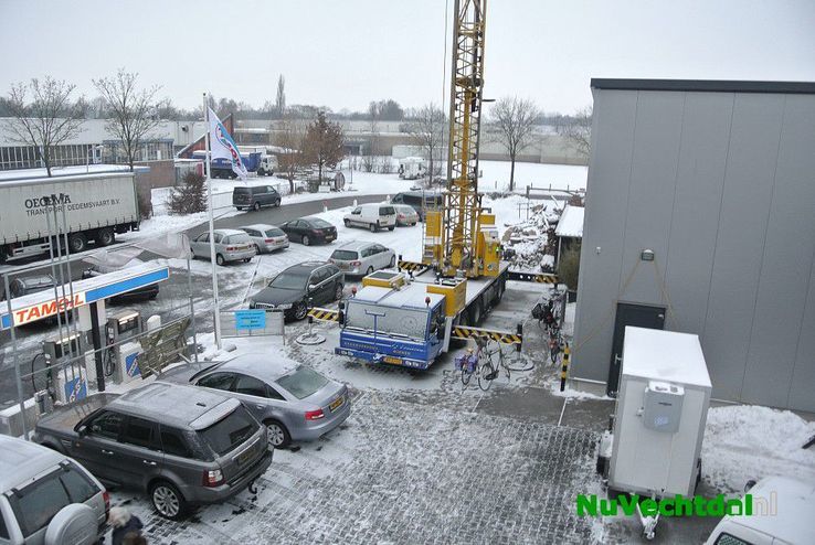 Video: Dalfsen in de sneeuw vanaf 42 meter hoogte - Foto: Niels Jansen