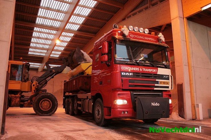 Overijsselse wegen weer gestrooid door Provincie - Foto: Reinier van Assen