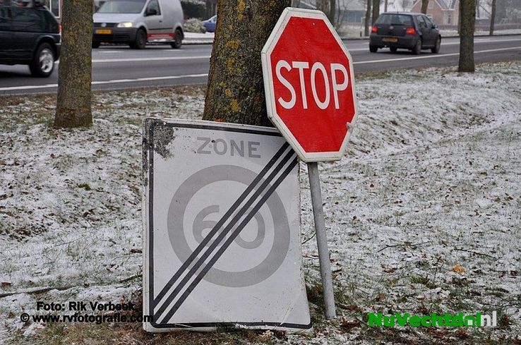 Crash op de N377 bij balkbrug loopt redelijk goed af - Foto: Rik Verbeek