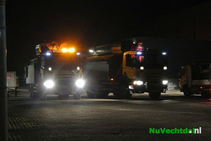 Strooiploeg Dalfsen weer in actie tijdens vorst - Foto: Niels Jansen