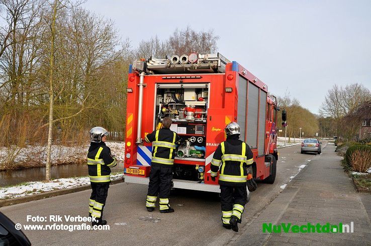 Woningbrand Kievitstraat Ommen door frituurpan - Foto: Rik Verbeek