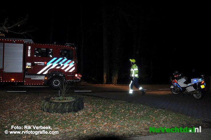 Mogelijk brandende schuur Zwolseweg Ommen - Foto: Rik Verbeek