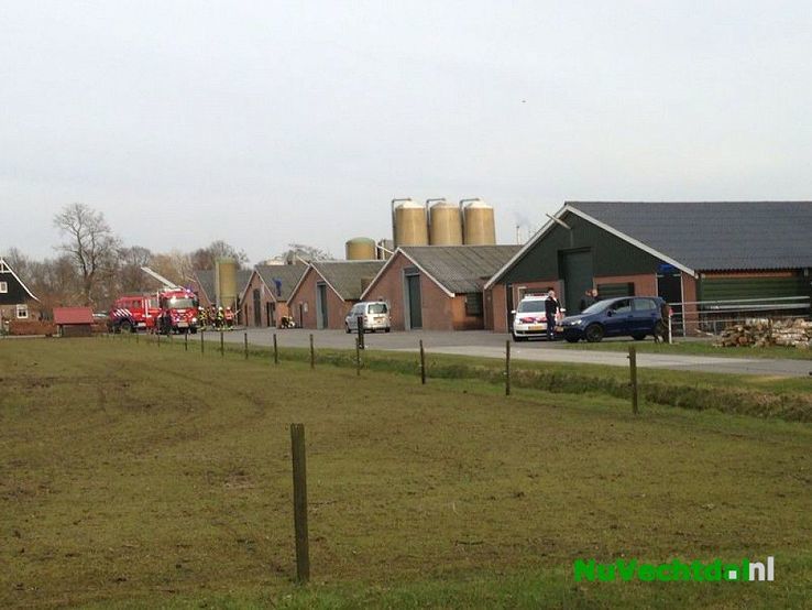Brandweer Dalfsen rukt uit naar schuurbrand Vinkenbuurt - Foto: Erik Snijder