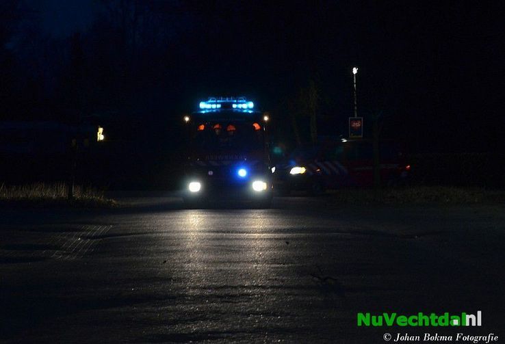 Jeugdbrandweer Dalfsen oefent bij Scouting Dalfsen - Foto: Johan Bokma