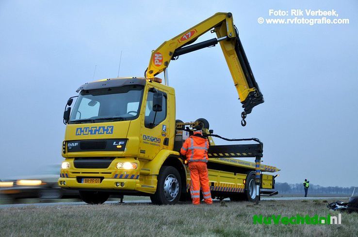 Ongeval met letsel op de N34 ter hoogte van Hardenberg - Foto: Rik Verbeek