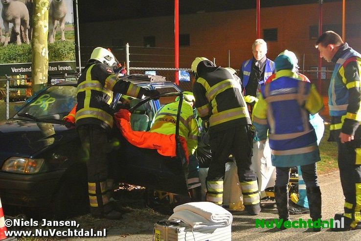 Drie ongevallen op industrieterrein in Dalfsen (oefening) - Foto: Niels Jansen