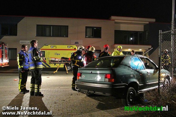 Drie ongevallen op industrieterrein in Dalfsen (oefening) - Foto: Niels Jansen