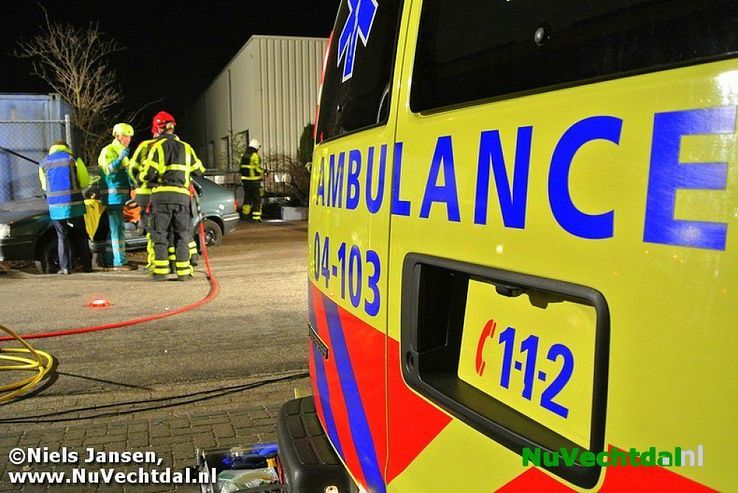 Drie ongevallen op industrieterrein in Dalfsen (oefening) - Foto: Niels Jansen