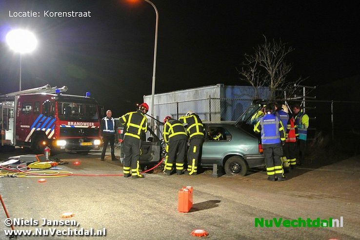 Drie ongevallen op industrieterrein in Dalfsen (oefening) - Foto: Niels Jansen