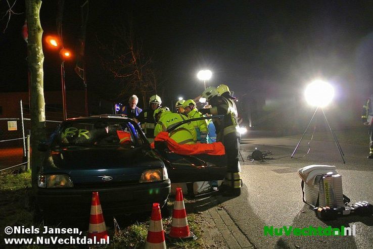 Drie ongevallen op industrieterrein in Dalfsen (oefening) - Foto: Niels Jansen