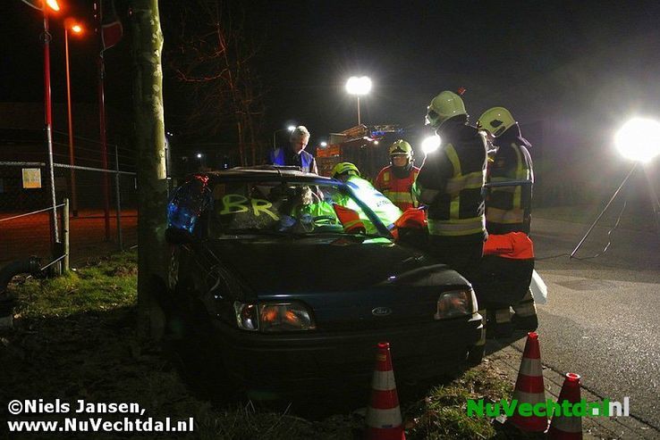 Drie ongevallen op industrieterrein in Dalfsen (oefening) - Foto: Niels Jansen