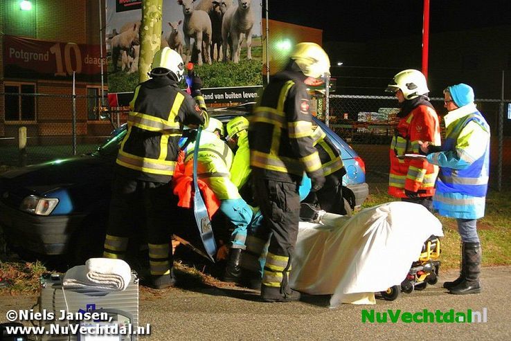Drie ongevallen op industrieterrein in Dalfsen (oefening) - Foto: Niels Jansen
